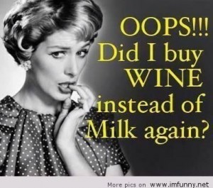 Wine-instead-os-milk