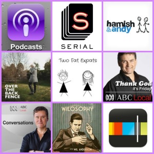 podcast collage