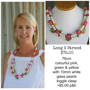 3 strand pearl necklace