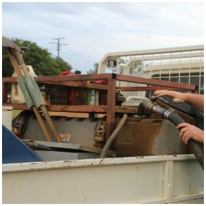 Diesel Tank on Ute