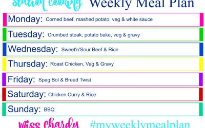 Cooking with Chards: Weekly Meal Plan